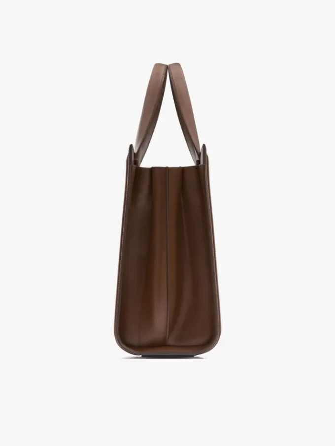 Max Mara Whitney Bag 7 – stor, ravbrun