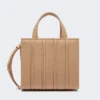 Max Mara Whitney-veske 4 – liten, hasselnøttbrun