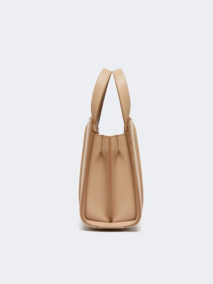 Max Mara Whitney-veske 4 – liten, hasselnøttbrun