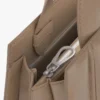 Max Mara Whitney-veske 4 – liten, natur Max Mara Whitney-veske 4 – liten, natur