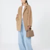 Max Mara Whitney-veske 4 – liten, natur Max Mara Whitney-veske 4 – liten, natur