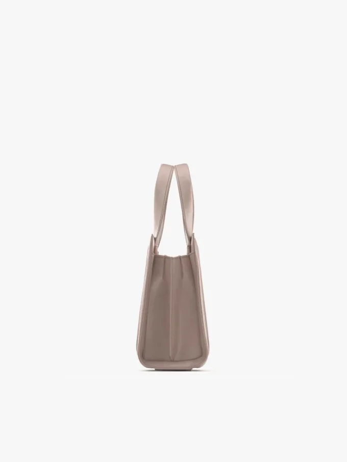 Max Mara Whitney-veske 4 – liten, rosa