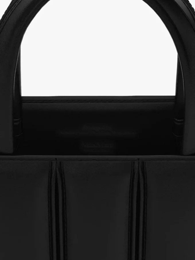 Max Mara Whitney-veske 4 – liten, svart