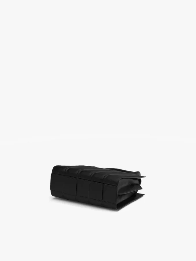 Max Mara Whitney-veske 4 – liten, svart