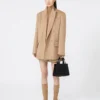 Max Mara Whitney-veske 4 – liten, svart