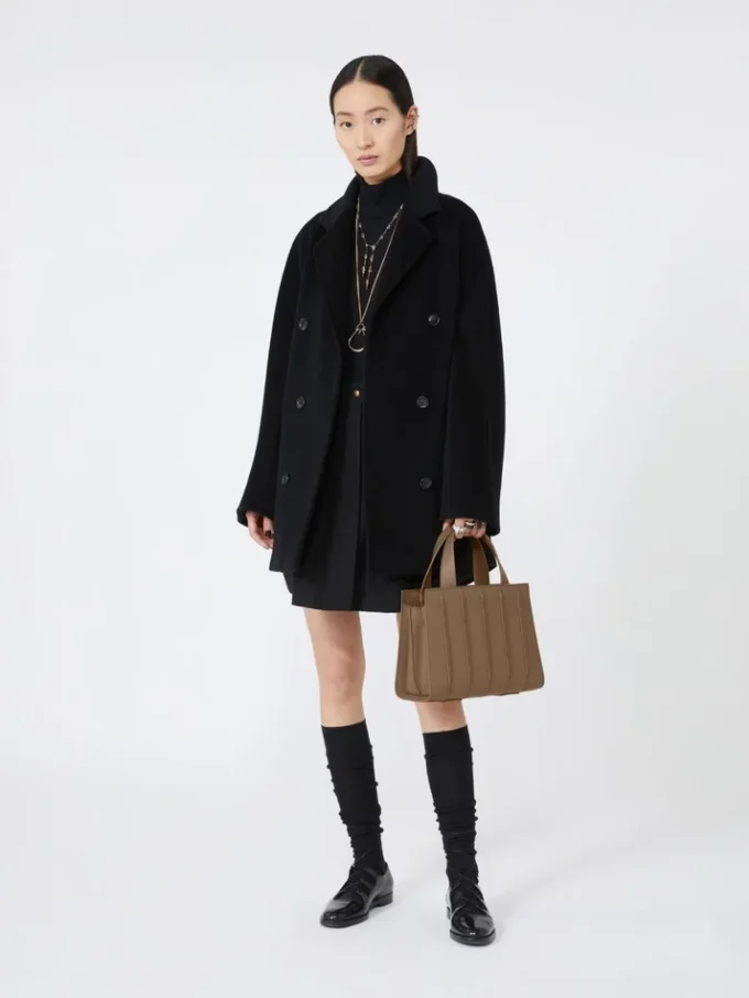 Max Mara Whitney-veske 5 – medium, kamel