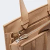 Max Mara Whitney-veske 6 – medium, hasselnøttbrun