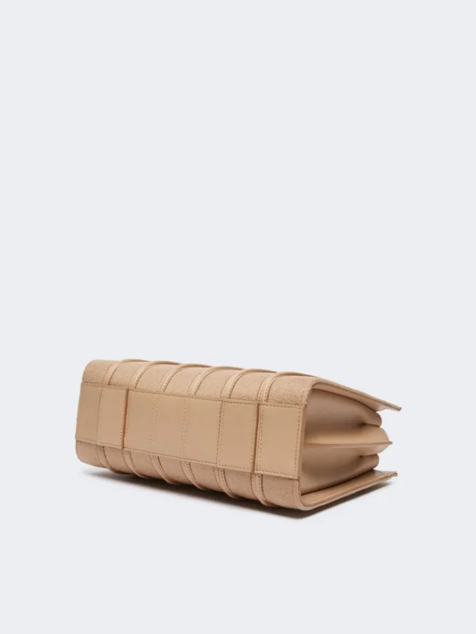 Max Mara Whitney-veske 6 – medium, hasselnøttbrun