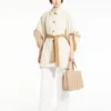Max Mara Whitney-veske 6 – medium, hasselnøttbrun