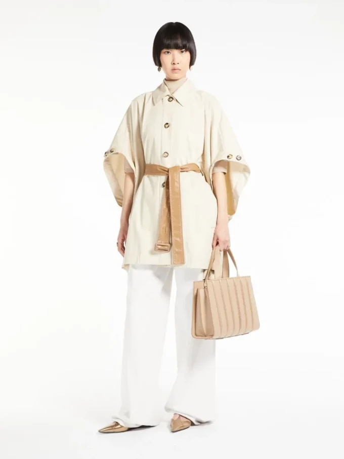 Max Mara Whitney-veske 6 – medium, hasselnøttbrun