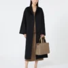 Max Mara Whitney-veske 6 – medium, natur