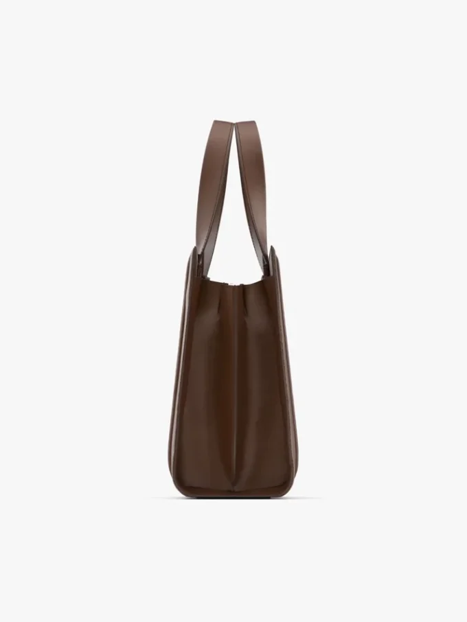 Max Mara Whitney-veske 6 – medium, ravbrun