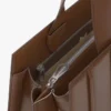 Max Mara Whitney-veske 6 – medium, ravbrun