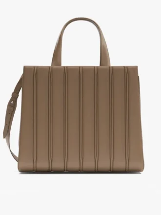 Max Mara Whitney-veske 7 – stor, kamel