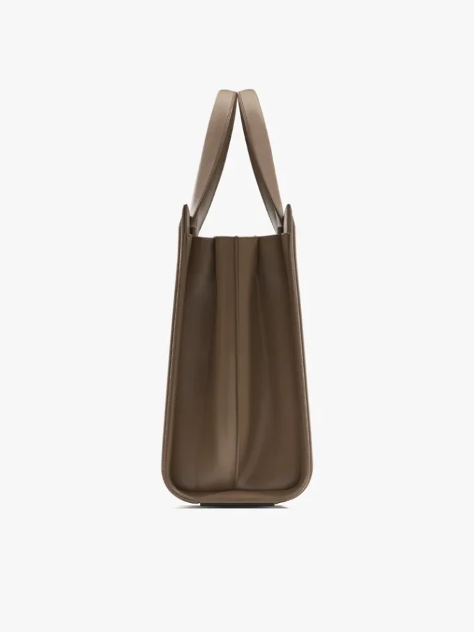 Max Mara Whitney-veske 7 – stor, kamel