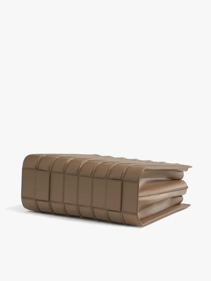 Max Mara Whitney-veske 7 – stor, kamel