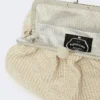 Mellomstor pasticcino-veske med raffia-effekt, turtledove Mellomstor pasticcino-veske med raffia-effekt, turtledove