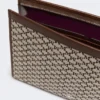 Middels stor veske i bomullsjacquard, svart