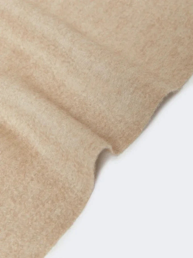 Monogrambrodert kashmirstole, beige