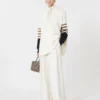 Oversized genser i ullstrikk, elfenben Oversized genser i ullstrikk, elfenben
