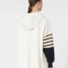 Oversized genser i ullstrikk, elfenben Oversized genser i ullstrikk, elfenben
