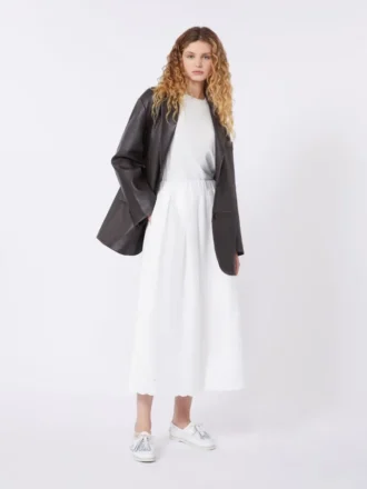 Oversized skinnblazer, brun