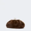 Pasticcino-veske i saueskinn, medium, karamell Pasticcino-veske i saueskinn, medium, karamell