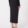 Pencilskjørt i scuba-jersey, ultramarin