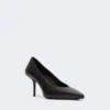 Pumps i mykt nappaskinn, svart