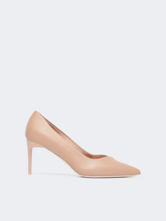 Pumps i nappaskinn, pudder