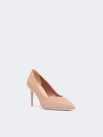 Pumps i nappaskinn, pudder