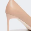 Pumps i nappaskinn, pudder Pumps i nappaskinn, pudder