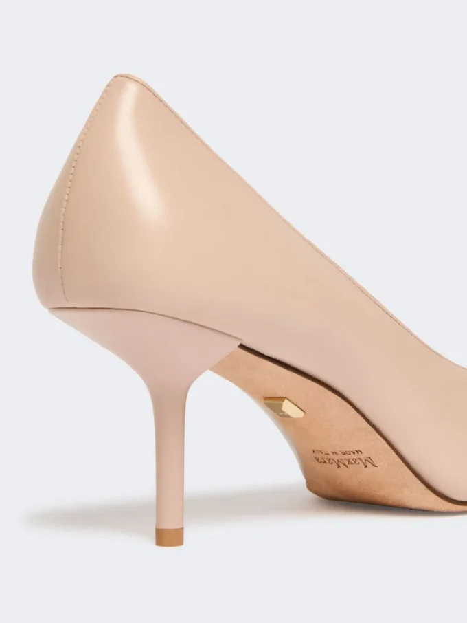Pumps i nappaskinn, rosa Pumps i nappaskinn, rosa