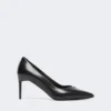 Pumps i nappaskinn, svart