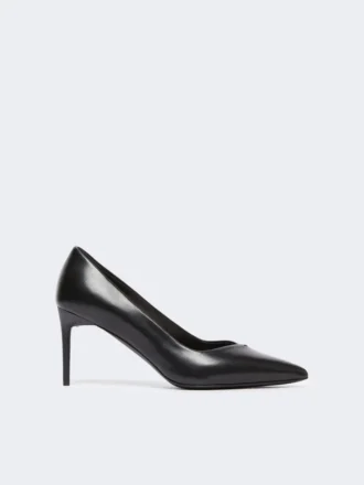Pumps i nappaskinn, svart