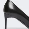 Pumps i nappaskinn, svart