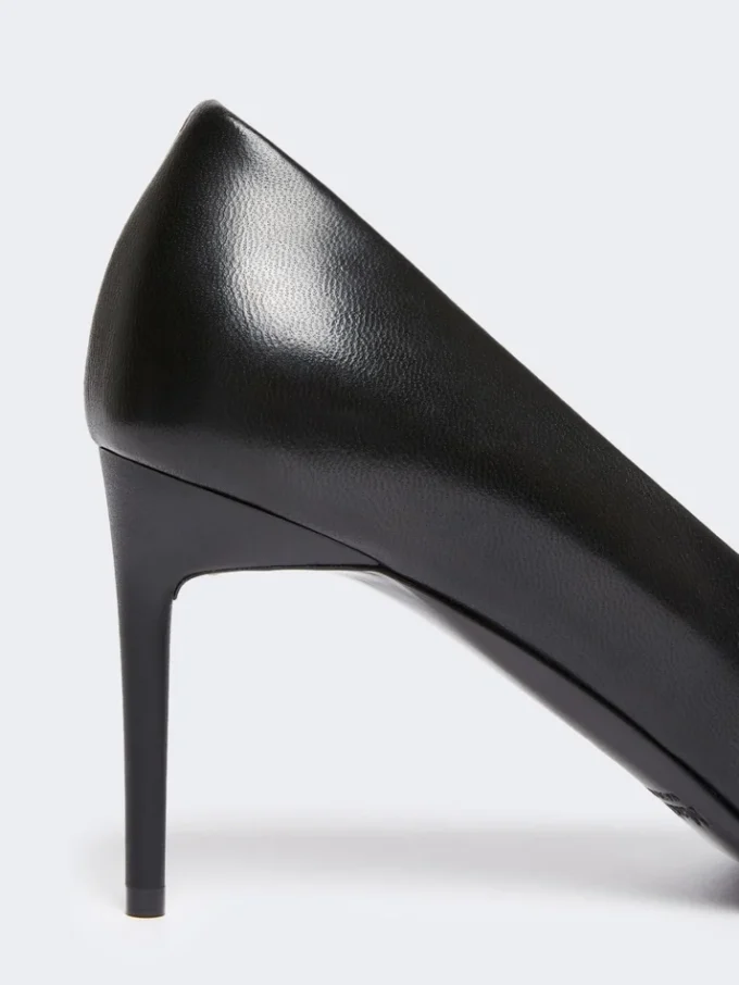 Pumps i nappaskinn, svart