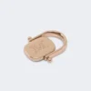 Ring i metall og harpiks, mørkebrun Ring i metall og harpiks, mørkebrun