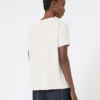 Satin-T-skjorte, natur