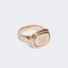 Signetring i metall, gull Signetring i metall, gull