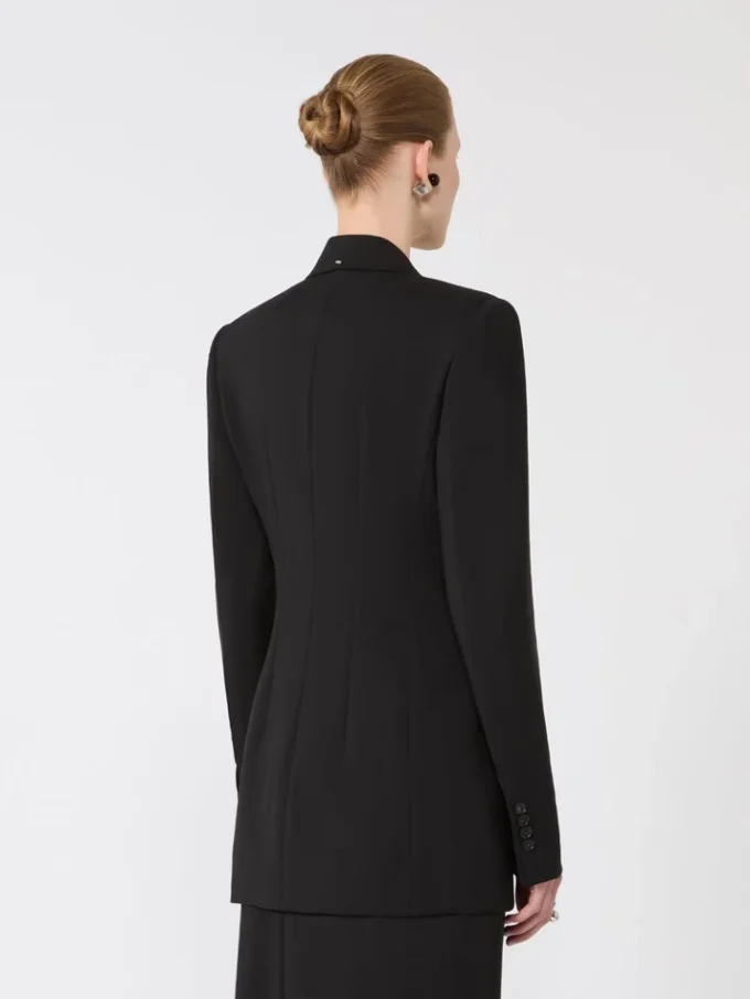 Skreddersydd blazer i Pure Wool, svart Skreddersydd blazer i Pure Wool, svart