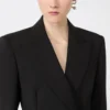 Skreddersydd blazer i Pure Wool, svart Skreddersydd blazer i Pure Wool, svart