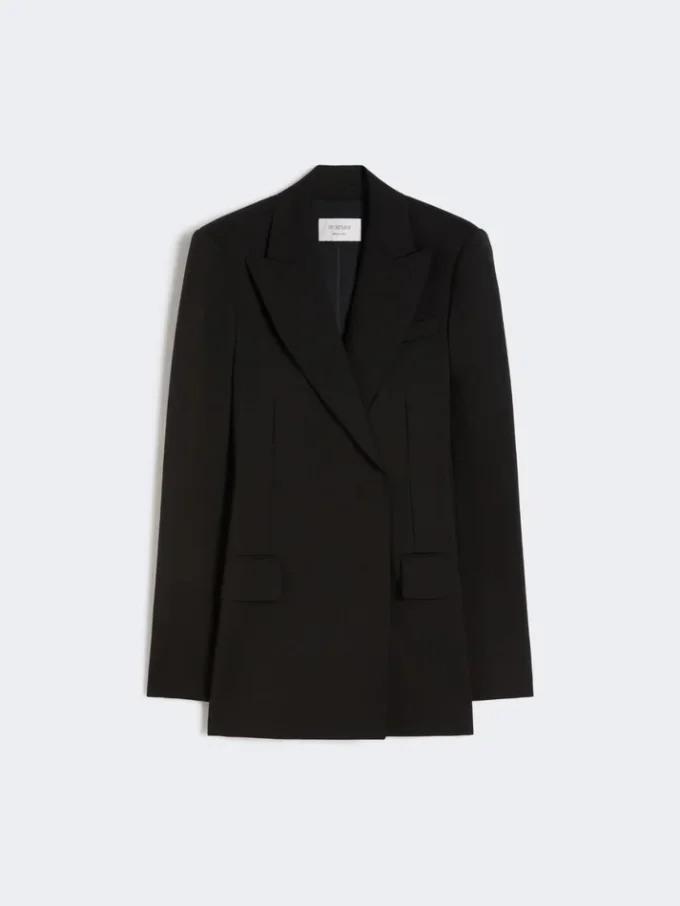 Skreddersydd blazer i Pure Wool, svart Skreddersydd blazer i Pure Wool, svart