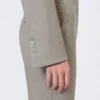 Slim-fit jakke i ull, mohair og silke, mellomgrå Slim-fit jakke i ull, mohair og silke, mellomgrå