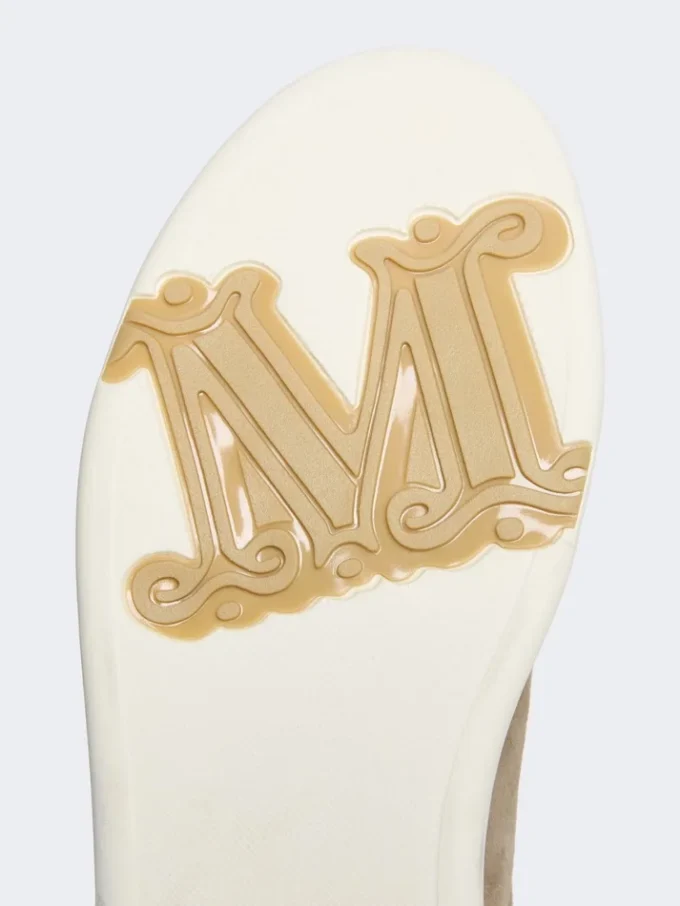 Sneakers i semsket skinn, mud