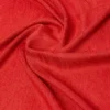 Stola i jacquard av ull og silkegarn, rød
