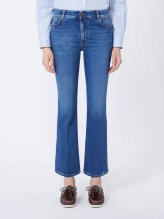 Super stretch denim skinny jeans, marineblå