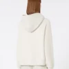 Sweatshirt i bomullsjersey, sand
