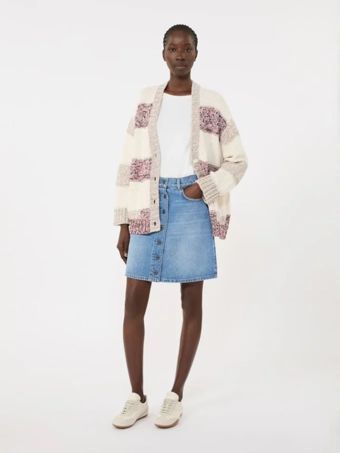 T-skjorte i stretchbomull, hvit