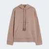 Teknisk sweatshirt i bomullsjersey, rosa
